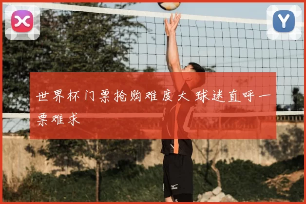 世界杯门票抢购难度大 球迷直呼一票难求